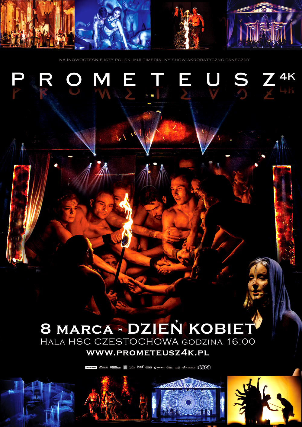 "Prometeusz 4K" - multimedialne widowisko z tańcem i akrobacjami w HSC